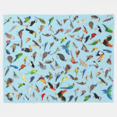 Bird Blanky Sortiment Zwei Fleece Blanket (Vorderseite (Horizontal))