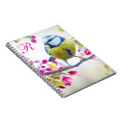 Bird & Bloom Monogram Notizblock (Rechte Seite)