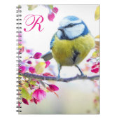 Bird & Bloom Monogram Notizblock (Vorderseite)