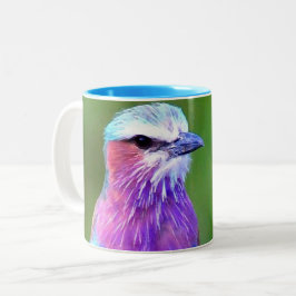 Bird blue_iphone zweifarbige tasse