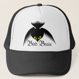 Bird Brain Crow Hat Truckerkappe