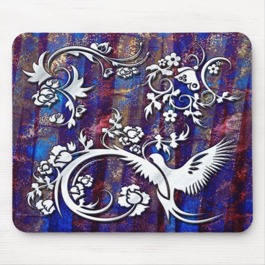 Bird & Butterfly 1 Mousepad (Vorne)