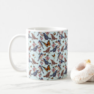 Bird Butterfly Tasse