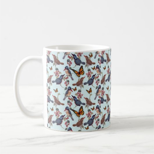Bird Butterfly Tasse (Links)