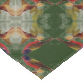 Bird by Kitchen Window Tischdecke (Schrägansicht)