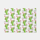 Bird Cactus Door Mat Fußmatte (Vorderseite)