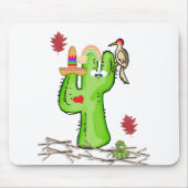 Bird Cactus Mouse Pad! Mousepad (Vorne)