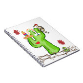 Bird Cactus Notebook Notizblock (Rechte Seite)