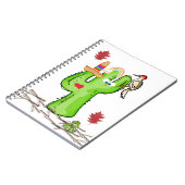Bird Cactus Notebook Notizblock (Linke Seite)