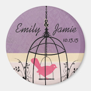 Bird Cage Wedding Magnete für jedes Ereignis indiv Magnet