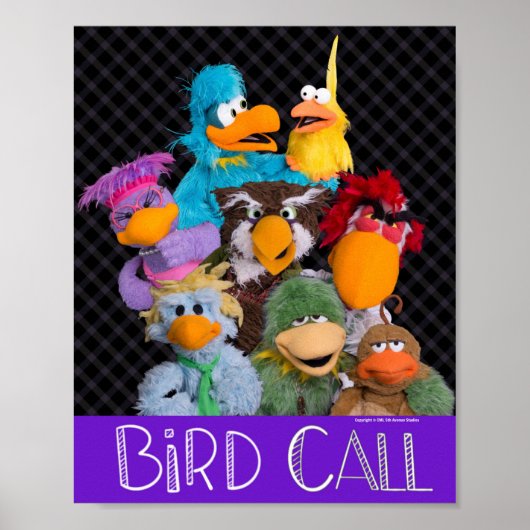 Bird Call Cast Poster (Vorne)