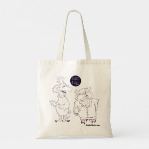 Bird Call Sketch Tote Bag Tragetasche