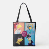 Bird Call Toto Bag mit Stil Tasche (Rückseite)