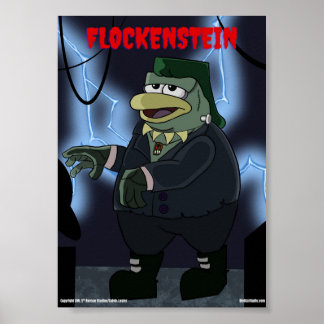 Bird Call x Klassische Monster Poster