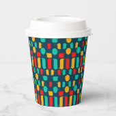 Bird Cartoon Pappbecher (Rückseite)