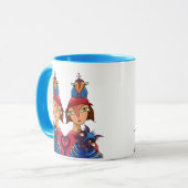 Bird Cat Lady Tasse (Vorderseite Links)