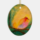 Bird Ceramic X-MAS Ornament (Rechts)