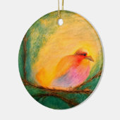 Bird Ceramic X-MAS Ornament (Links)