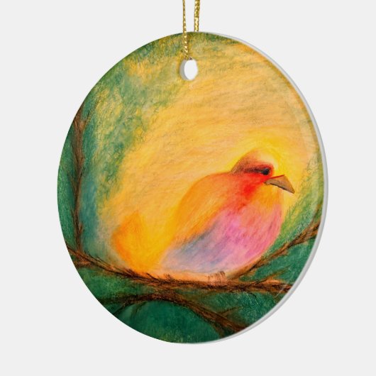 Bird Ceramic X-MAS Ornament (Links)
