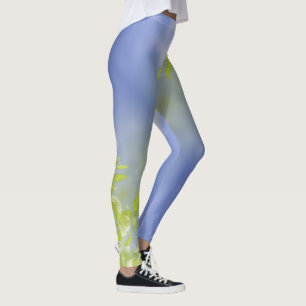 Bird Cherry Tree blüht Blume Sky Leggings