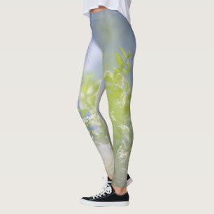 Bird Cherry Tree blüht Blume Sky Leggings
