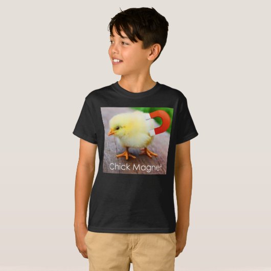 Bird Chick Magnet Girls fliegen zu dir T-Shirt (Vorne ganz)