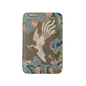 Bird Chinese Antique Decor Badematte (Vorderseite Vertikal)