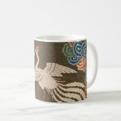 Bird Chinese Antique Decor Kaffeetasse (VorderseiteRechts)