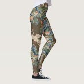 Bird Chinese Antique Decor Leggings (Rechts)