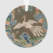Bird Chinese Antique Decor Ornament (Rückseite)