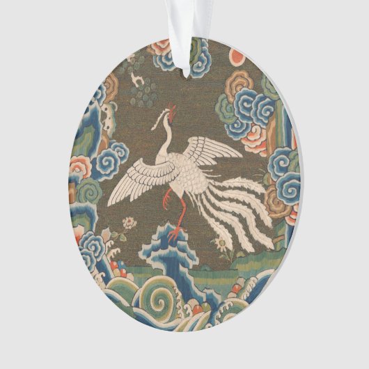 Bird Chinese Antique Decor Ornament (Vorderseite)