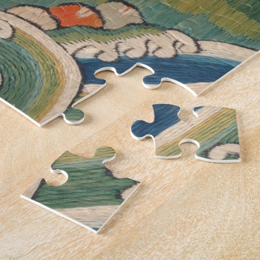 Bird Chinese Antique Decor Puzzle (Seite)