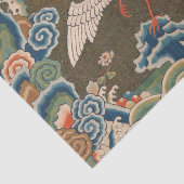 Bird Chinese Antique Decor Seidenpapier (Ausschnitt)