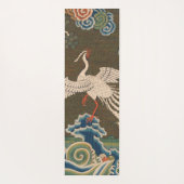 Bird Chinese Antique Decor Yogamatte (Rückseite)