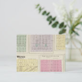 Bird City, Eustis, Voltair, Wano, Kansas Postkarte (Stehend Vorderseite)