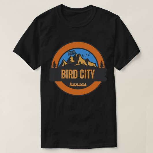 Bird City, Kansas T-Shirt (Design vorne)