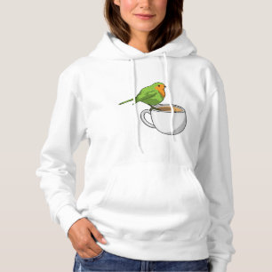 Bird Coffee Cup Hoodie