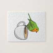Bird Coffee Cup Puzzle (Horizontal)