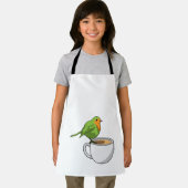 Bird Coffee Cup Schürze (Insitu)