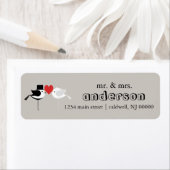 Bird Couple Labels (Insitu)