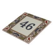 Bird Custom House Number Sign Plaque Plakat Fliese (Seite)