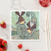 Bird Design Serviette (Beispiel)