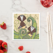 Bird-Design-Servietten Serviette (Beispiel)