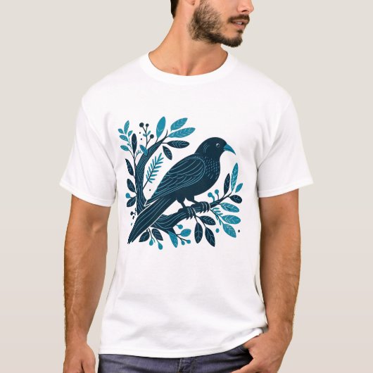 Bird Design T-Shirt (Vorderseite)