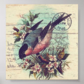 Bird Digital Art Poster (Vorne)