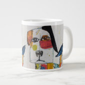 Bird Dog Jumbo Mug Jumbo-Tasse (Vorderseite Rechts)