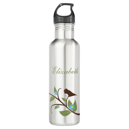 Bird Edelstahlflasche (Vorderseite)