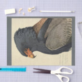 Bird Ephemera Decoupage Gray Eagle Seidenpapier (Handwerk)