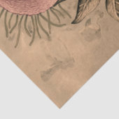 Bird Ephemera Vintages Gewebe Seidenpapier (Detail)