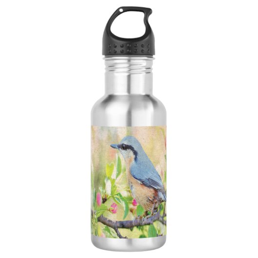 Bird Fanatic Edelstahlflasche (Vorderseite)
